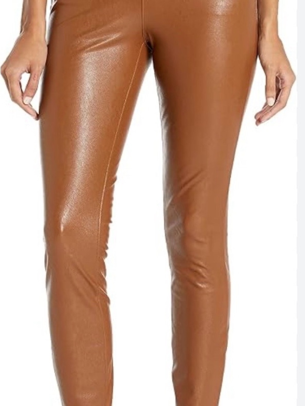 High-Rise Faux Leather Leggings